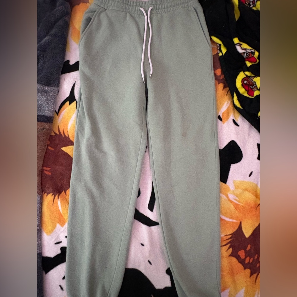 Forever 21 Sage Green Joggers